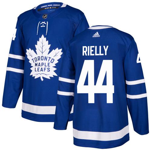 Adidas Men Toronto Maple Leafs #44 Morgan Rielly Blue Home Authentic Stitched NHL Jersey